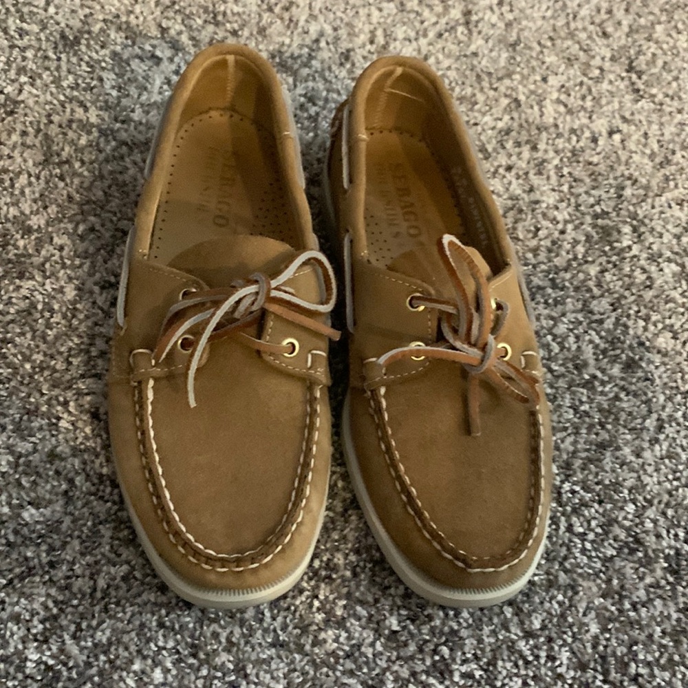 Mens Sebago Suede Lace Up Docksiders